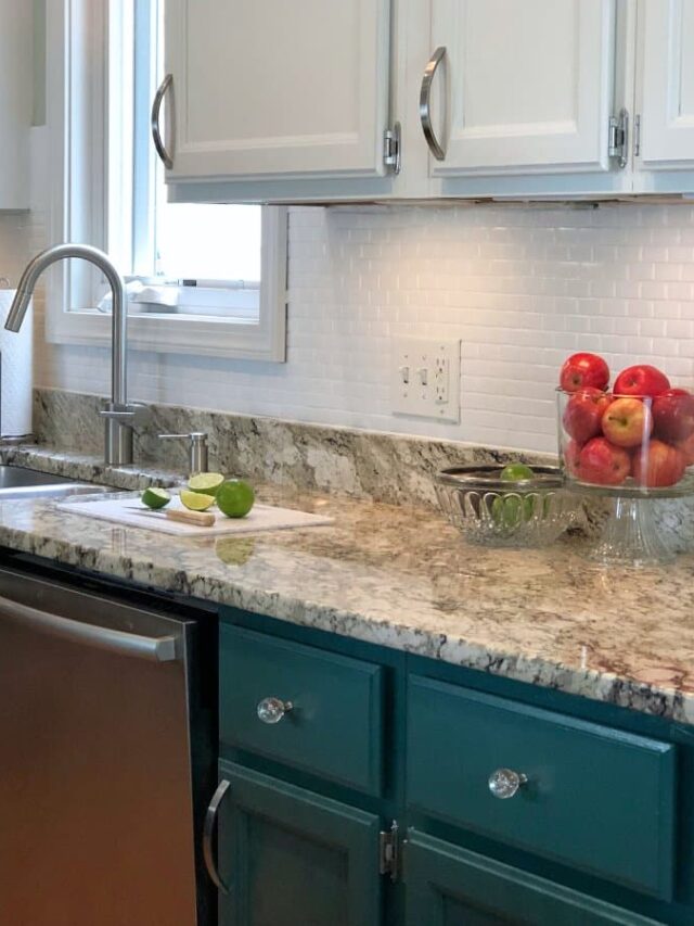 How To Paint A Tile Backsplash For An Instant Kitchen Upgrade Story