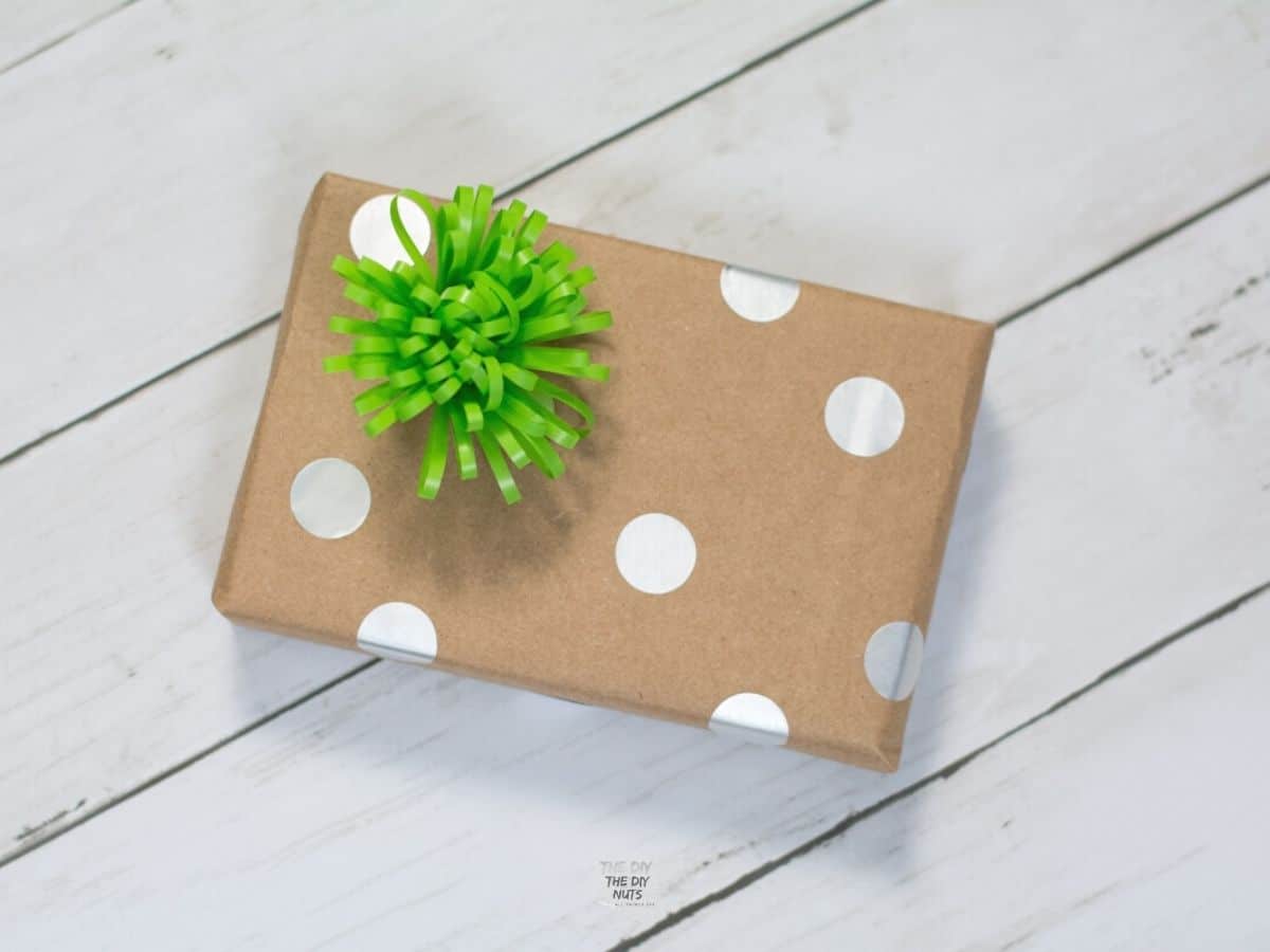 DIY Polka Dot Wrapping Paper