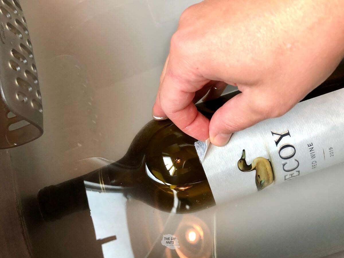 How To Easily Remove Wine Labels (with video)